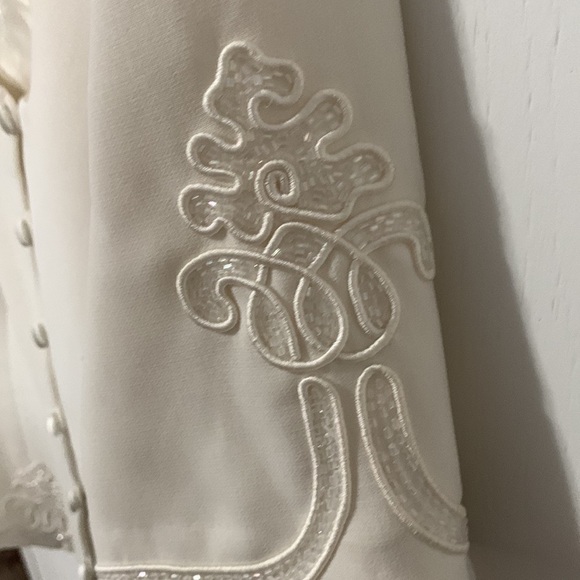 Loft fully lined Off white Suit good condition, career wear, Jacket has stains - Picture 3 of 12